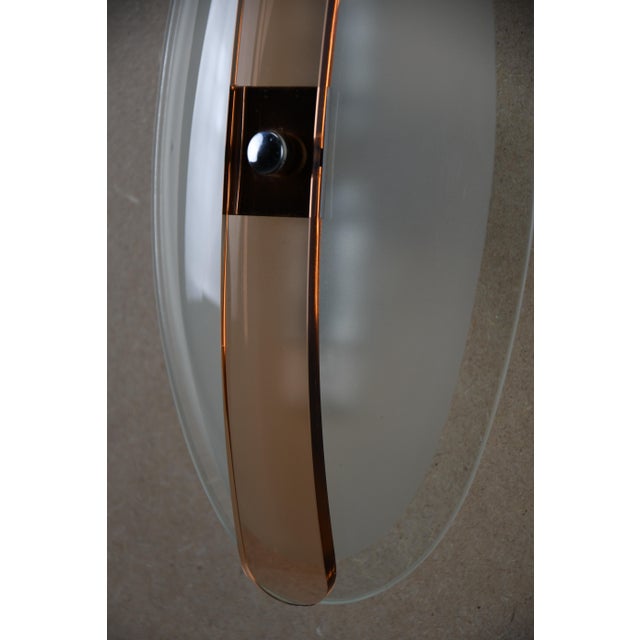 1960s Italian Murano Glass Wall Sconces attributed to Antonio Lupi, 1960s, Set of 2 For Sale - Image 5 of 12