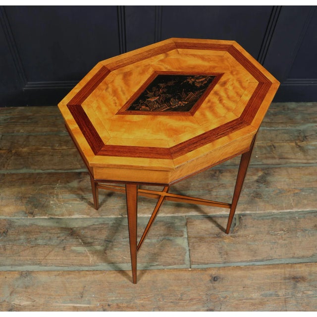 Antique Chinese Satinwood Side Table, 1890s For Sale - Image 11 of 13