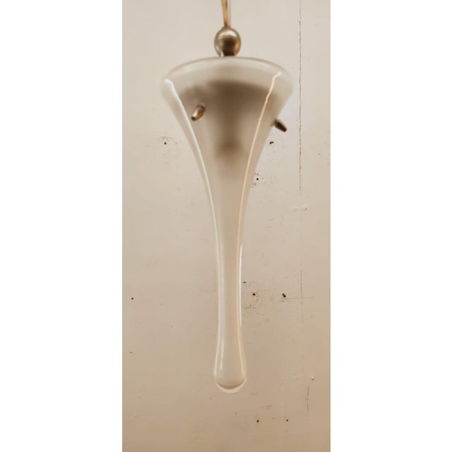Murano Glass Suspension Light For Sale - Image 13 of 18