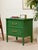 Emerald Mid 20th Century Emerald Faux Bamboo Nightstand For Sale - Image 8 of 12