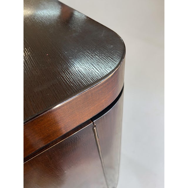 Large Art Deco Credenza with Original Marble Top, 1940s For Sale - Image 13 of 17