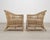 Set of Six Rattan Lounge Chairs & Two Ottomans by Danny Ho Fong For Sale - Image 12 of 18