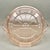 Vintage Pink Depression Glass Handled Cake Plate in Federal Glass Rosemary Pattern For Sale - Image 10 of 10