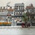 Contemporary Contemporary 1980’s Style “Center Street” Town Embroidery For Sale - Image 3 of 7