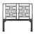 Finn Headboard Queen - Black For Sale In West Palm - Image 6 of 6