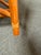 In the Style of McGuire Lattice Leather Strip Safari Chair For Sale - Image 11 of 12