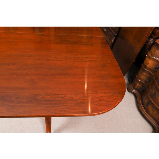 Vintage Regency Revival Dining Table and Chairs by William Tillman, 1980s, Set of 9 For Sale - Image 9 of 18