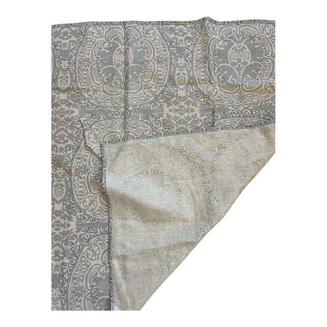 Quadrille Fabrics Table Topper For Sale