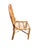 Late 20th Century Rattan Wicker Desk Chair For Sale - Image 4 of 11