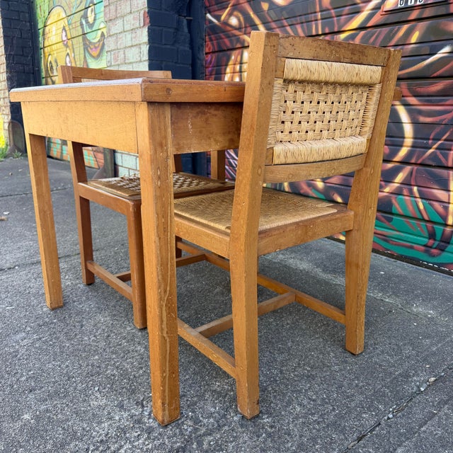 Mid 20th Century Muelbles Tropicales Mexican Mid Century Modern Game Table Set For Sale - Image 5 of 12