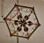 Circa 1800 French Louis XIV Bronze Lantern With Cut Glass Panels For Sale - Image 12 of 13