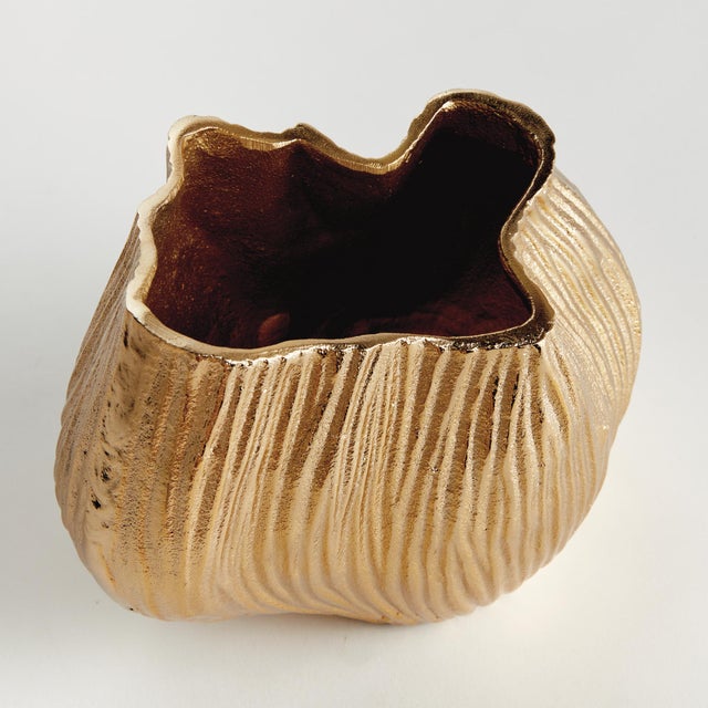 Made of a substantial cast aluminum, using a centuries old sandcast method this vase is an organic, sculptural piece. Add...