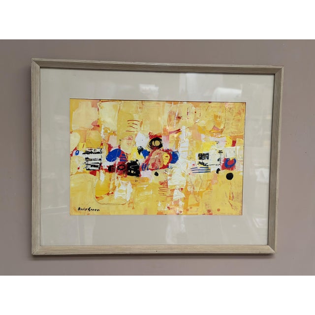 Original Scandinavian Oil on Panel – “Morning Hour” by Kulo Green – Signed – Vintage, Framed & Glazed – 53 × 41 cm (20.9"...