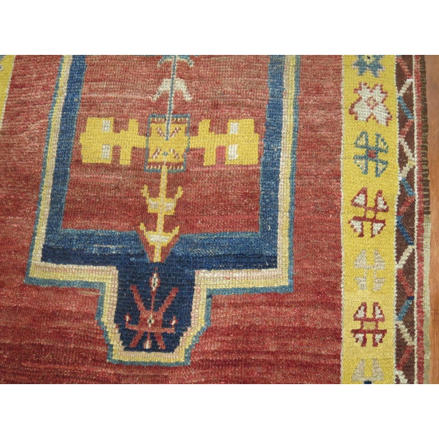Textile Vintage Turkish Anatolian Gallery Runner - 4'11" x 11'8" For Sale - Image 7 of 8