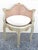 French Antique French Louis XV Style Painted Corner Chair For Sale - Image 3 of 18