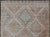 Mid 20th Century Vintage Turkish Embroidered Kilim Rug With Geometric Diamond Design 6'3 X 10'4 For Sale - Image 5 of 15