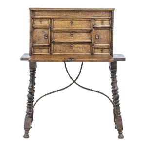 Inlaid 18th C Bargueño
