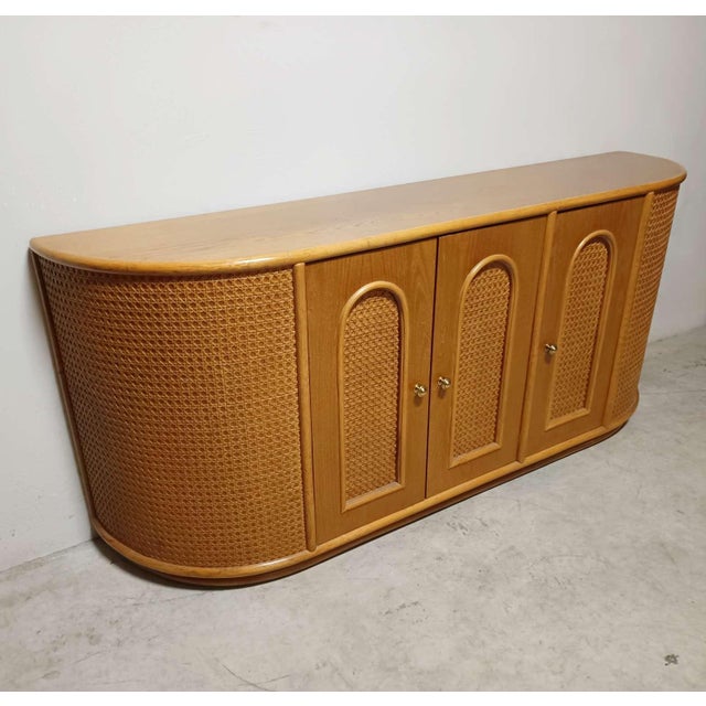 Boho Chic Vintage Boho Chic Sideboard, 1970s For Sale - Image 3 of 9