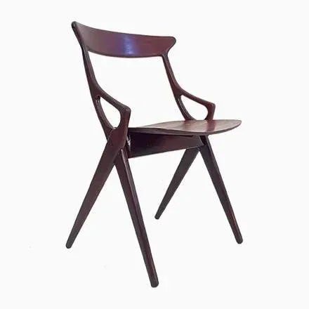 Dining Chairs by Arne Hovmand-Olsen for Mogens Kold, 1959, Set of 4 For Sale - Image 15 of 15