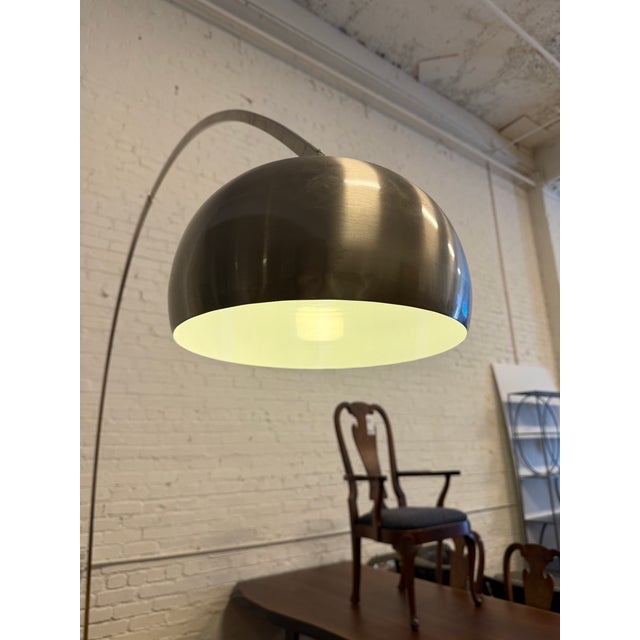 In the Style of Achille & Pier Giacomo Castiglioni for Flos Arco Floor Lamp For Sale - Image 12 of 13