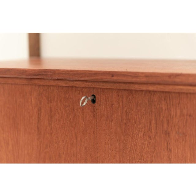 1960s Single Bay Wall Unit by Poul Cadovius For Sale - Image 5 of 18