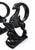American Pair of Royal Haeger Glossy Black Gazelle Sculptures. u.s.a. Late 20th Century. For Sale - Image 3 of 11