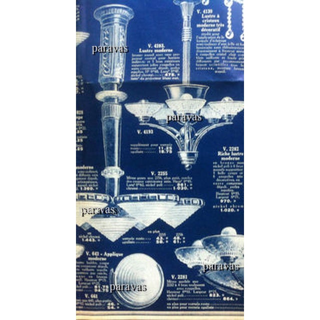 French Art Deco Chandelier by Georges Leleu - 1930 France For Sale - Image 17 of 17