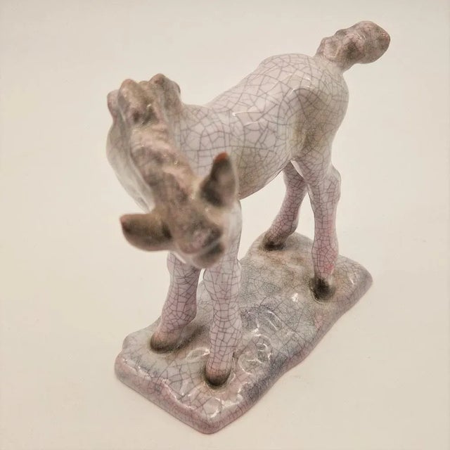 Ceramic Foal by Lilli Hummel-King for Karlsruhe Majolika, 1934 For Sale - Image 6 of 9