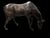 Bronze Grazing Horse Garden Sculpture For Sale - Image 3 of 17
