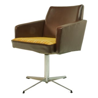 Mid-Century Swivel Armchair, 1970s For Sale