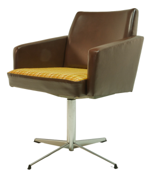 Mid-Century Swivel Armchair, 1970s