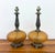 Hollywood Regency Vintage Crackle Glass Table Lamps - Pair For Sale - Image 3 of 6