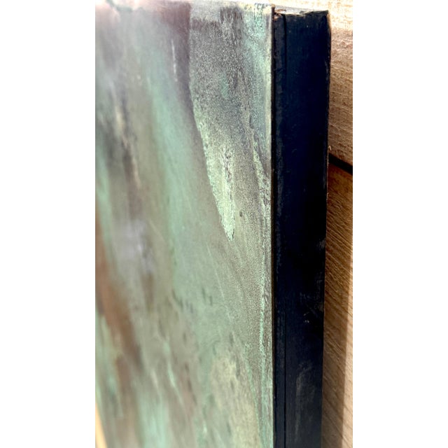 Treloar, Shallow Water, Verdigris-Patinated Copper Panel, No. 3000/c, 36" x 44" For Sale - Image 17 of 18