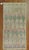 Mid 20th Century Shabby Chic 20th Century Turkish Runner with Pink and Green Accent Colors - 3'3" x 7' For Sale - Image 5 of 5