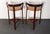 Wood Pair of Danish Modern Rosewood and Leather Counter Stools by John Mortensen For Sale - Image 7 of 18