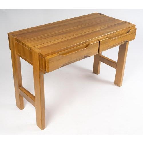 Vintage Pine Desk and Chair, 1960s, Set of 2 For Sale - Image 4 of 15