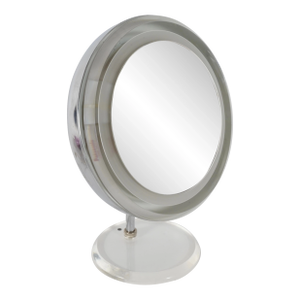 Vintage Rialto New York Lucite Lighted Vanity Mirror- Magnifying/Standard Setting