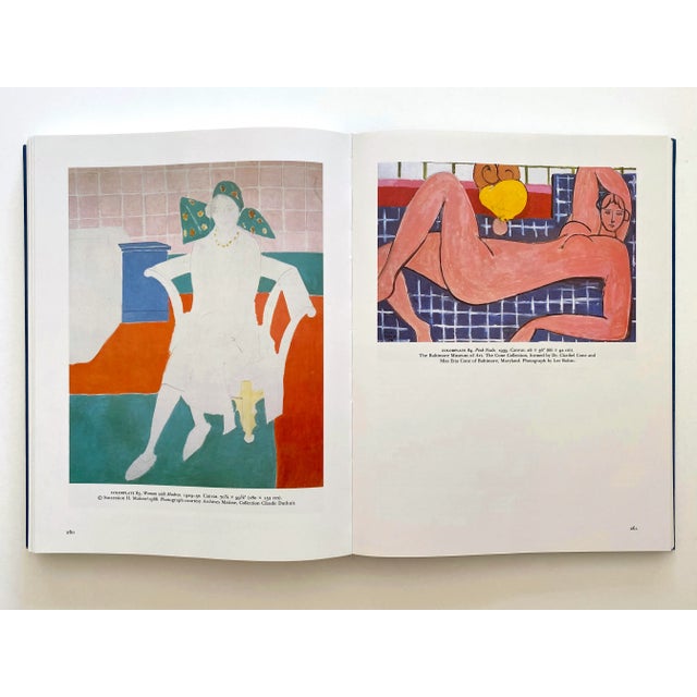 Royal Blue " Matisse : A Retrospective " Vintage 1990 Landmark Volume Large Hardcover Modern Art Book For Sale - Image 8 of 13