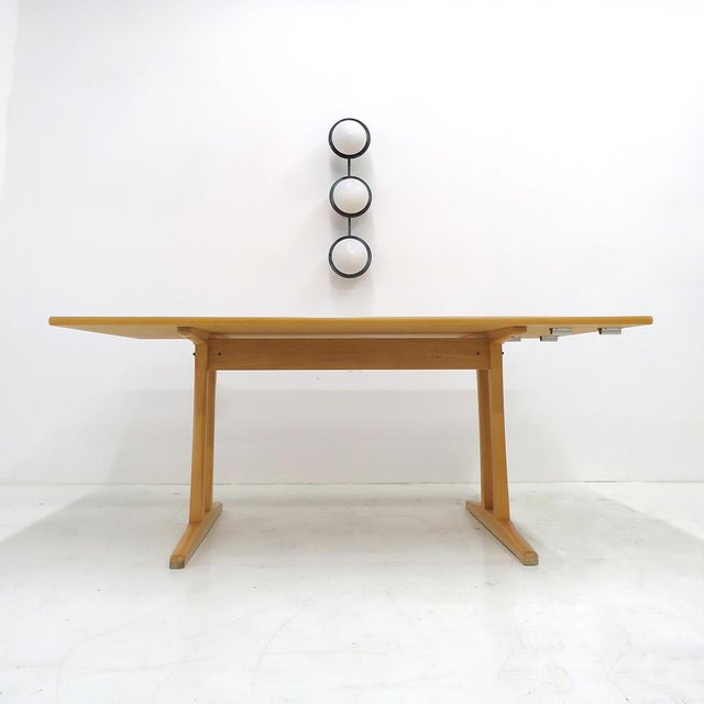 Borge Mogensen for FDB Mobler Shaker Dining Table C18, 1950 For Sale In Los Angeles - Image 6 of 11