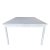 1970s 1970s Modernist White Steel Coffee Table For Sale - Image 5 of 7