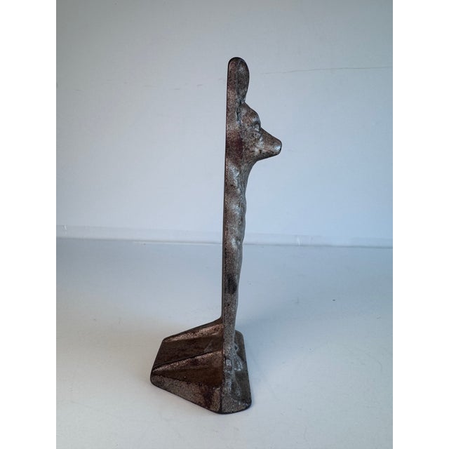 1950s Fox Door Stop For Sale - Image 4 of 8