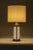 Not Yet Made - Made To Order Italian Pollux Table Lamp in Burnished Metal For Sale - Image 5 of 6