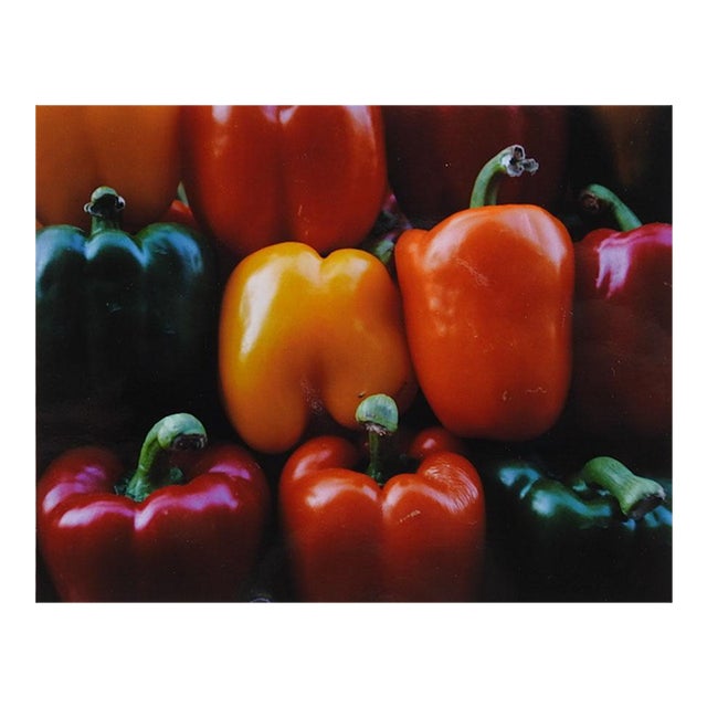 Small Late 20th Century Colorful Peppers Photograph For Sale