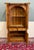 Brown Vintage English Large Pine Cupboard Cabinet Corinthian Capitals Fluted Columns For Sale - Image 8 of 16