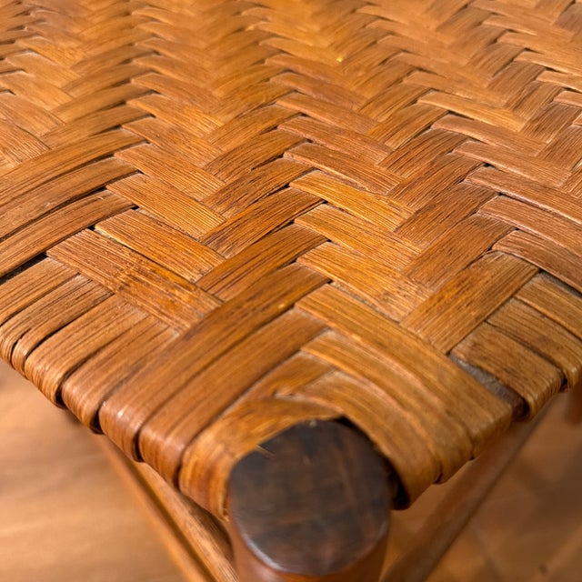 American Delicate 18th Century Chair-Handwoven Seat For Sale - Image 3 of 12