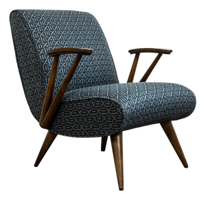 Mid-Century Modern Model 300-110 Lounge Chair from GFM, Poland, 1960s