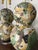 Contemporary Large Two Ball Scagliola Table Lamps - a Pair For Sale In West Palm - Image 6 of 8
