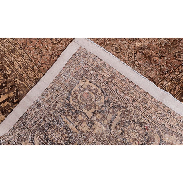 Oversized 1920s Persian Tabriz Rug For Sale In New York - Image 6 of 6