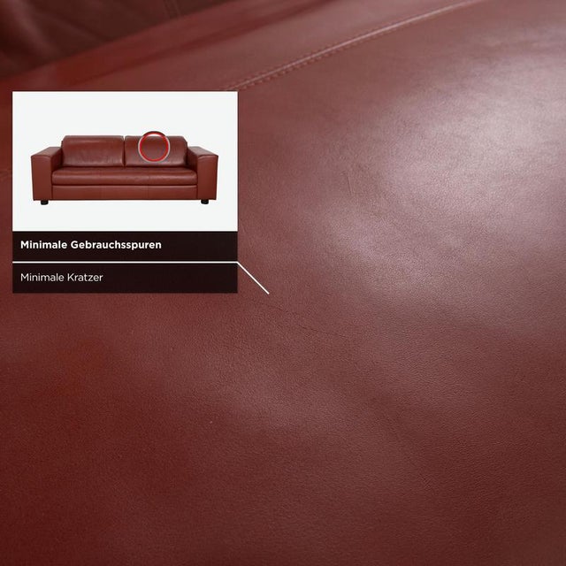 Leather 3-Seater Sofa from Rolf Benz For Sale - Image 10 of 15