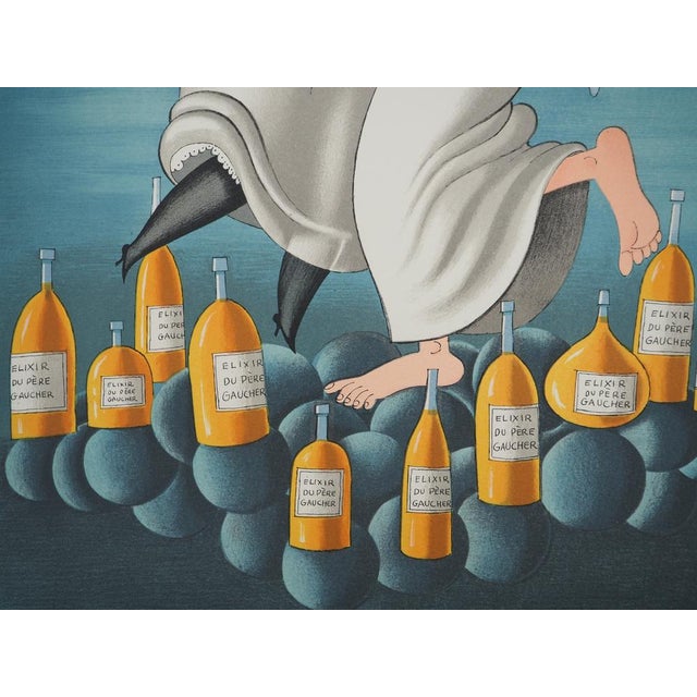 Raymond Peynet, The Priest and the Nun, Original Lithograph For Sale - Image 4 of 6